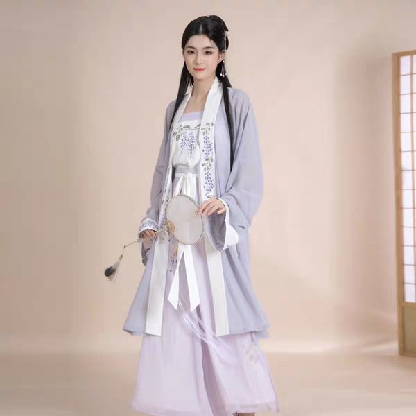 Chinese traditional clothing female Hanfu
