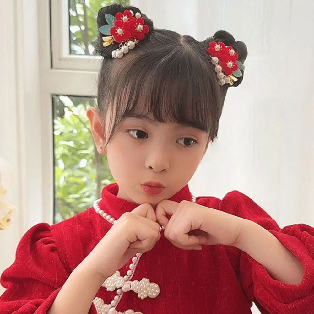 Hair Accessories Children New Year Hairpin Hanfu Headdress Chinese Style New Year Barrettes Princess Ancient Style - Image 3