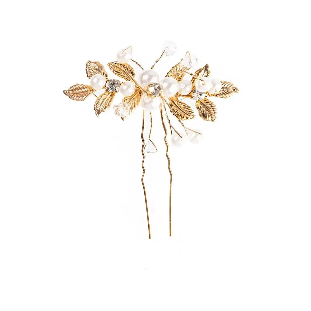 Headwear Diamond Chinese Style Headwear Ancient Headwear Ancient Style Hairpin U Shaped Hairpin Pearl Hairpin Hanfu Hair Sticks - Image 8