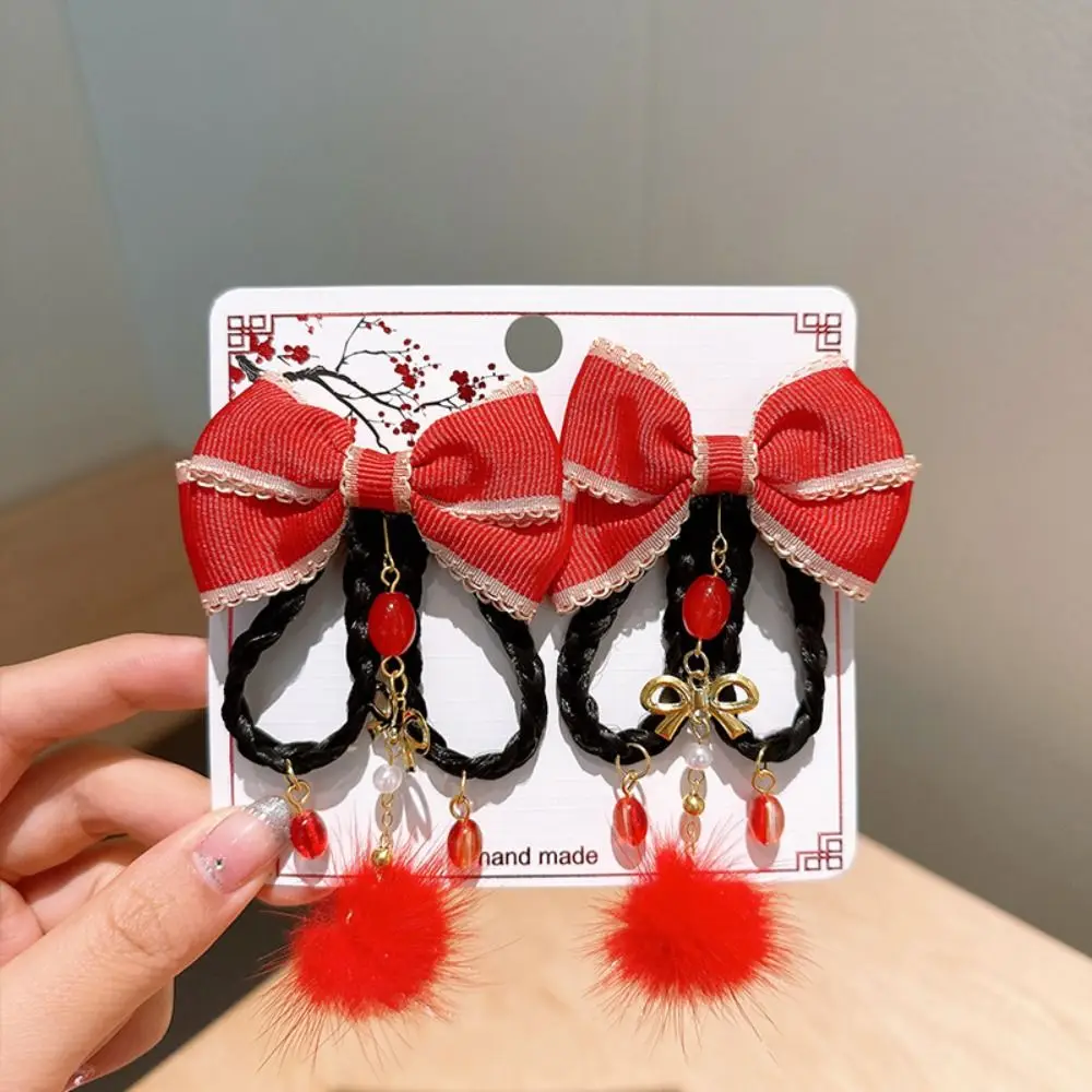 Hair Accessories Children New Year Hairpin Hanfu Headdress Chinese Style New Year Barrettes Princess Ancient Style - Image 17