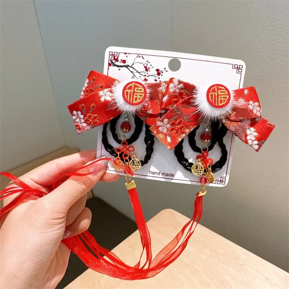 Hair Accessories Children New Year Hairpin Hanfu Headdress Chinese Style New Year Barrettes Princess Ancient Style - Image 7