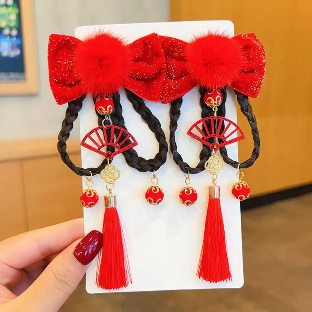 Hair Accessories Children New Year Hairpin Hanfu Headdress Chinese Style New Year Barrettes Princess Ancient Style - Image 14