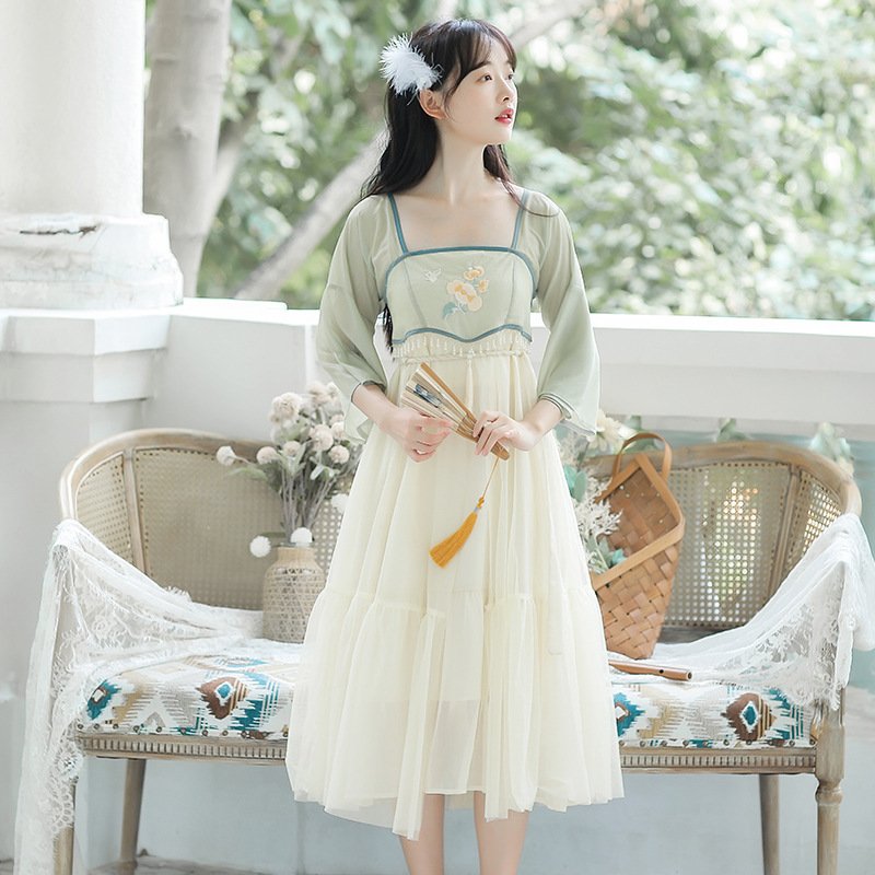 Guofeng Xianqi Embroidery Improved Hanfu - Image 7