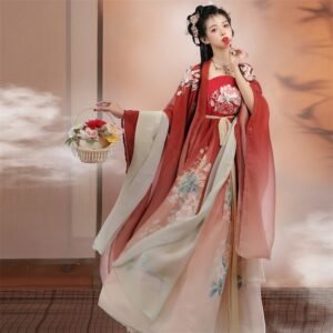 Hanfu Women's Full Set Of Kezi Skirt With Chest-length One Piece Fairy Spirit