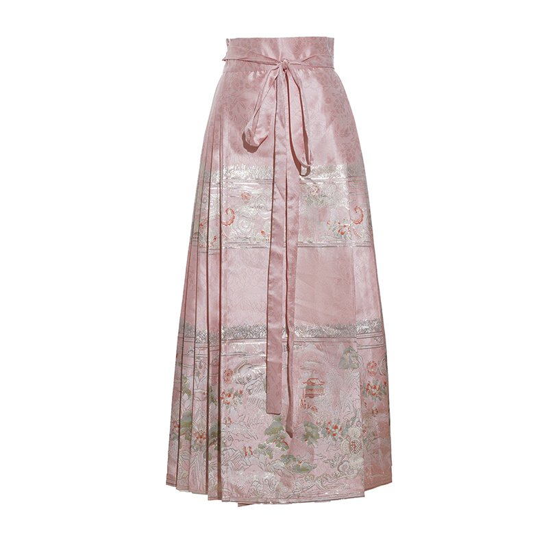 Women's Retro New Chinese Style Top Horse Face Skirt - Image 5