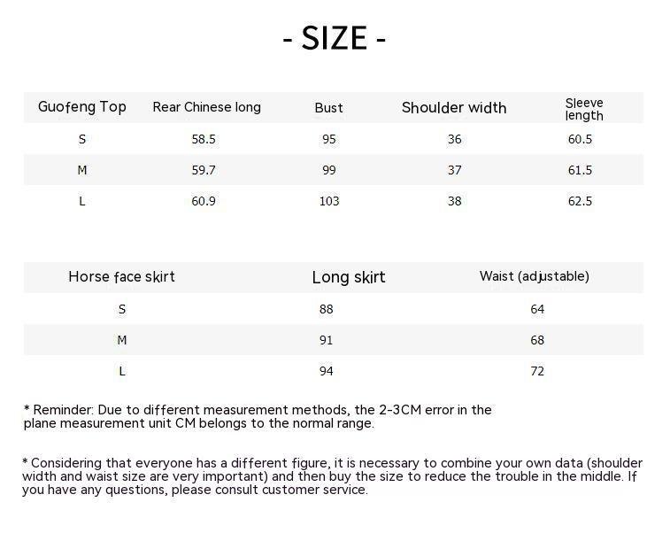 Tencel New Chinese Style Heritage Classic Horse-face Skirt Women's Clothing - Image 3